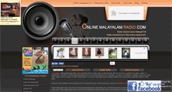 Desktop Screenshot of onlinemalayalamradio.com